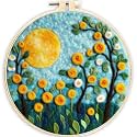 SARBUTER Needle Felting Kits, DIY Wool Felt Starer Needle Felting Embroidery Kits for Beginners ，Suitable for Giftware Home Decoration (Small Flower Fruit)
