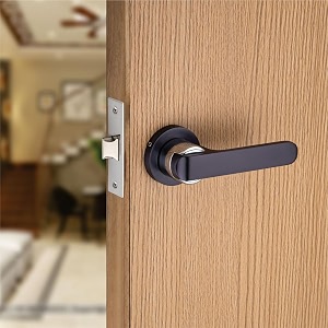 sardar nester black finish lock for main doormortise door lock set3 brass keysbedroom door lockhandle lock for homeofficehotel for bathroom no keys