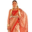 SAREE MALL Women39s Bandhani Printed Patola Silk