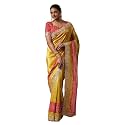 SAREE MALL Women39s Tissue Embroidered Saree With