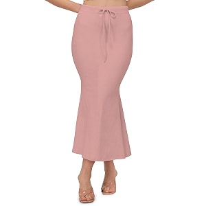 saree shapewear petticoat for women  fish cut mermaid slim fit saree shaper with tummy control amp side slit  stretchable cotton lycra petticoat for saree lehenga gown bridal wear