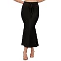 Saree Shapewear Petticoat for Women | Fish Cut Mermaid Slim Fit Saree Shaper with Tummy Control &amp; Side Slit | Stretchable Cotton Lycra Petticoat for Saree, Lehenga, Gown, Bridal Wear