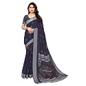 SARETRA MALL Women39s Cotton Printed Zari Stripe