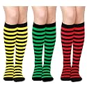 Sarfel Knee High Socks for Woman Knee Socks for Women Cotton Long Sock Tall Sock Women Halloween Costumes Knee High Stockings