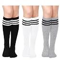 Sarfel Knee High Socks for Woman Knee Socks for Women Cotton Long Sock Tall Sock Women Halloween Costumes Knee High Stockings
