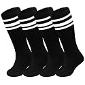Sarfel Youth Toddler Soccer Socks Kids Baseball Socks Youth Boys Girls Knee High Softball Football Accessories Tube Cotton