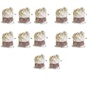 Cotton Vegetable Bags Fridge Storage Bag Sabji Fruits Pouch Refrigerator Produce bags Clothe Muslin Reusable Washable with Drawstrings.(PACK OF 12)
