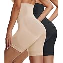 Sarin Mathews Womens Tummy Control Shapewear Shorts