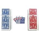 Magic Marked Deck Bicycle Design (Set of 2), Spy Mark Magicians Card Packet, Code Magic Card Magic Trick, Multicolor