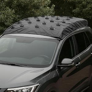 sarra permium quality car protection covers from dogmonkey sitting on the top of or bonnet pack 1 - bonnet smallfor car grey