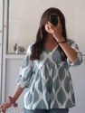 sarswa Women Printed Flared Kurta
