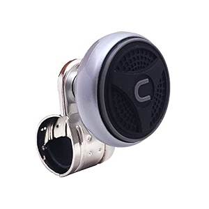 sarte sa04kb4 universal car steering knob wheels spinner knob 360 rotation steering wheel knob car power handle spinner random design  grey