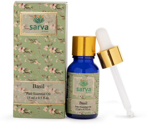 sarva by anadi Pure Basil Essential Oil