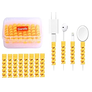 sarvda cable protector for cables  cable protector for wires earphone amp usb charging data cable  mobile accessories  lightning cable protector  protective cable cover suit for all phones