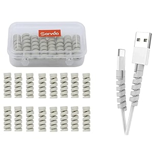 sarvda cable protector for cables  cable protector for wires earphone amp usb charging data cable  mobile accessories  lightning cable protector  protective cable cover suit for all phones
