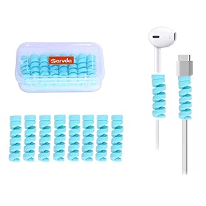sarvda cable protector for cables  cable protector for wires earphone amp usb charging data cable  mobile accessories  lightning cable protector  protective cable cover suit for all phones