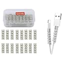 Sarvda Cable Protector For Cables | Cable Protector For Wires, Earphone &amp; USB Charging Data Cable | Mobile Accessories | Lightning Cable Protector | Protective Cable Cover Suit for All Phones