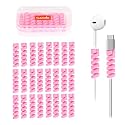 Sarvda Cable Protector For Cables | Cable Protector For Wires, Earphone &amp; USB Charging Data Cable | Mobile Accessories | Lightning Cable Protector | Protective Cable Cover Suit for All Phones