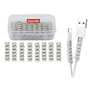 Sarvda Cable Protector For Cables | Cable Protector For Wires, Earphone &amp; USB Charging Data Cable | Mobile Accessories | Lightning Cable Protector | Protective Cable Cover Suit for All Phones