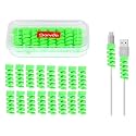 Sarvda Cable Protector For Cables | Cable Protector For Wires, Earphone & USB Charging Data Cable | Mobile Accessories | Lightning Cable Protector | Protective Cable Cover Suit for All Phones