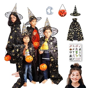 sarvda halloween dress  costume and accessories  for girls and boys  kids amp adults  haunted horror theme party vampire witch ghost skeleton draculla zombie pumpkin scary cosplay dress