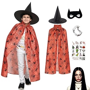 sarvda halloween dress  costume and accessories  for girls and boys  haunted horror theme party vampire witch ghost skeleton draculla pumpkin scary cosplay dress