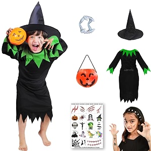 sarvda halloween dress  costume and accessories  for girls and boys  kids amp adults  haunted horror theme party vampire witch ghost skeleton draculla zombie pumpkin scary cosplay dress