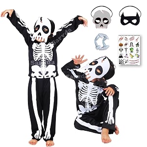 sarvda halloween dress  costume and accessories  for girls and boys  kids amp adults  haunted horror theme party vampire witch ghost skeleton draculla zombie pumpkin scary cosplay dress