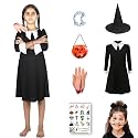 Sarvda Halloween Dress | Costume and Accessories | For Girls and Boys | Kids &amp; Adults | Haunted Horror Theme Party Vampire Witch Ghost Skeleton Draculla Zombie Pumpkin Scary Cosplay Dress