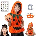Sarvda Halloween Dress | Costume and Accessories | For Girls and Boys | Kids &amp; Adults | Haunted Horror Theme Party Vampire Witch Ghost Skeleton Draculla Zombie Pumpkin Scary Cosplay Dress