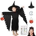 Sarvda Halloween Dress | Costume and Accessories | For Girls and Boys | Kids &amp; Adults | Haunted Horror Theme Party Vampire Witch Ghost Skeleton Draculla Zombie Pumpkin Scary Cosplay Dress