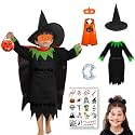 Sarvda Halloween Dress | Costume and Accessories | For Girls and Boys | Kids &amp; Adults | Haunted Horror Theme Party Vampire Witch Ghost Skeleton Draculla Zombie Pumpkin Scary Cosplay Dress