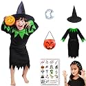 Sarvda Halloween Dress | Costume and Accessories | For Girls and Boys | Kids &amp; Adults | Haunted Horror Theme Party Vampire Witch Ghost Skeleton Draculla Zombie Pumpkin Scary Cosplay Dress