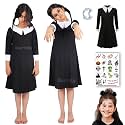 Sarvda Halloween Dress | Costume and Accessories | For Girls and Boys | Kids &amp; Adults | Haunted Horror Theme Party Vampire Witch Ghost Skeleton Draculla Zombie Pumpkin Scary Cosplay Dress