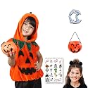Sarvda Halloween Dress | Costume and Accessories | For Girls and Boys | Kids &amp; Adults | Haunted Horror Theme Party Vampire Witch Ghost Skeleton Draculla Zombie Pumpkin Scary Cosplay Dress