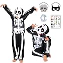 Sarvda Halloween Dress | Costume and Accessories | For Girls and Boys | Kids &amp; Adults | Haunted Horror Theme Party Vampire Witch Ghost Skeleton Draculla Zombie Pumpkin Scary Cosplay Dress