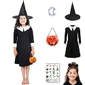 Sarvda Halloween Dress | Costume and Accessories | For Girls and Boys | Kids &amp; Adults | Haunted Horror Theme Party Vampire Witch Ghost Skeleton Draculla Zombie Pumpkin Scary Cosplay Dress