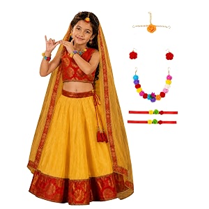 Sarvda Krishna Radha Dress for Kids