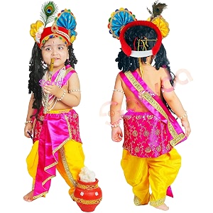 Sarvda Krishna Radha Dress for Kids