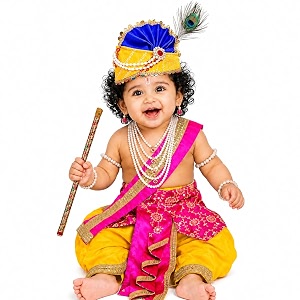 Sarvda Krishna Radha Dress for Kids