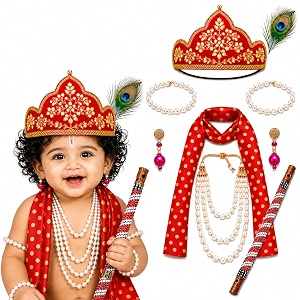 Sarvda Krishna Radha Dress for Kids