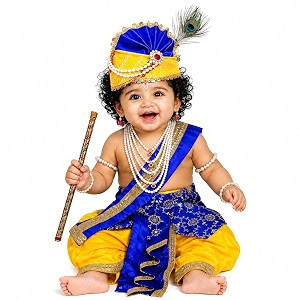 Sarvda Krishna Radha Dress for Kids
