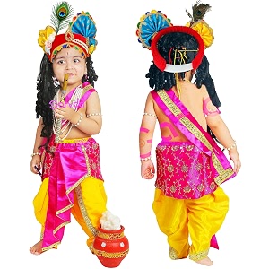 Sarvda Shree Krishna Dress for Baby Boy