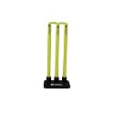 SAS Cricket Plastic Stump Set Rubber Base Stump Set with bails