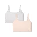 Sascina Seamless Training Bras for Girls 7-12 Soft with Double-Layer Lined