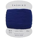 Sashiko Thread Medium Weight 30m Col. 215 -Navy- Japanese Embroidery &amp; Quilting by Yokota