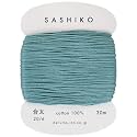 Sashiko Thread Medium Weight 30m Col. 205 -Teal- Japanese Embroidery & Quilting by Yokota