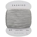 Sashiko Thread Medium Weight 30m Col. 217 -Grey- Japanese Embroidery &amp; Quilting by Yokota
