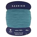 Sashiko Thread Thinner Weight 40m Col. 205 -Oriental Blue- Japanese Embroidery &amp; Quilting by Yokota