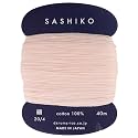 Sashiko Thread Thinner Weight 40m Col. 209 -Misty Rose- Japanese Embroidery &amp; Quilting by Yokota